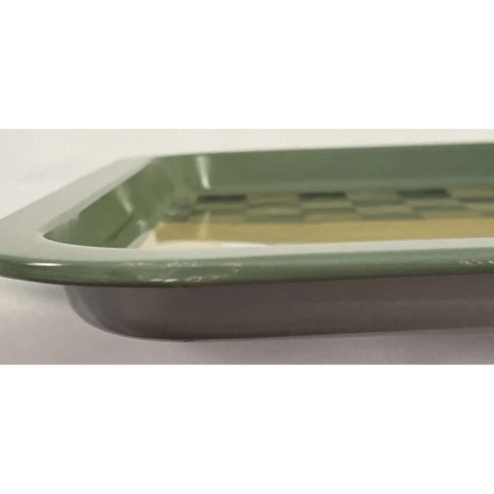 Vintage 1984 Lowell Herrera for Vander Metal Tray Cat Chasing Mouse Retro Cats
